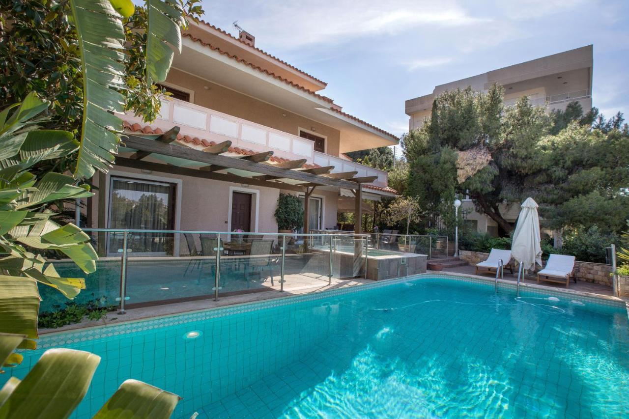 Exceptional Villa In Voula Near The Sea Aten Exteriör bild