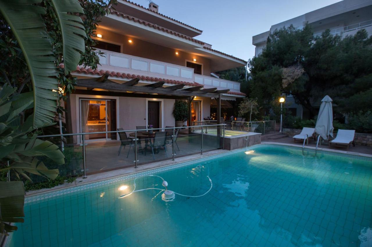 Exceptional Villa In Voula Near The Sea Aten Exteriör bild